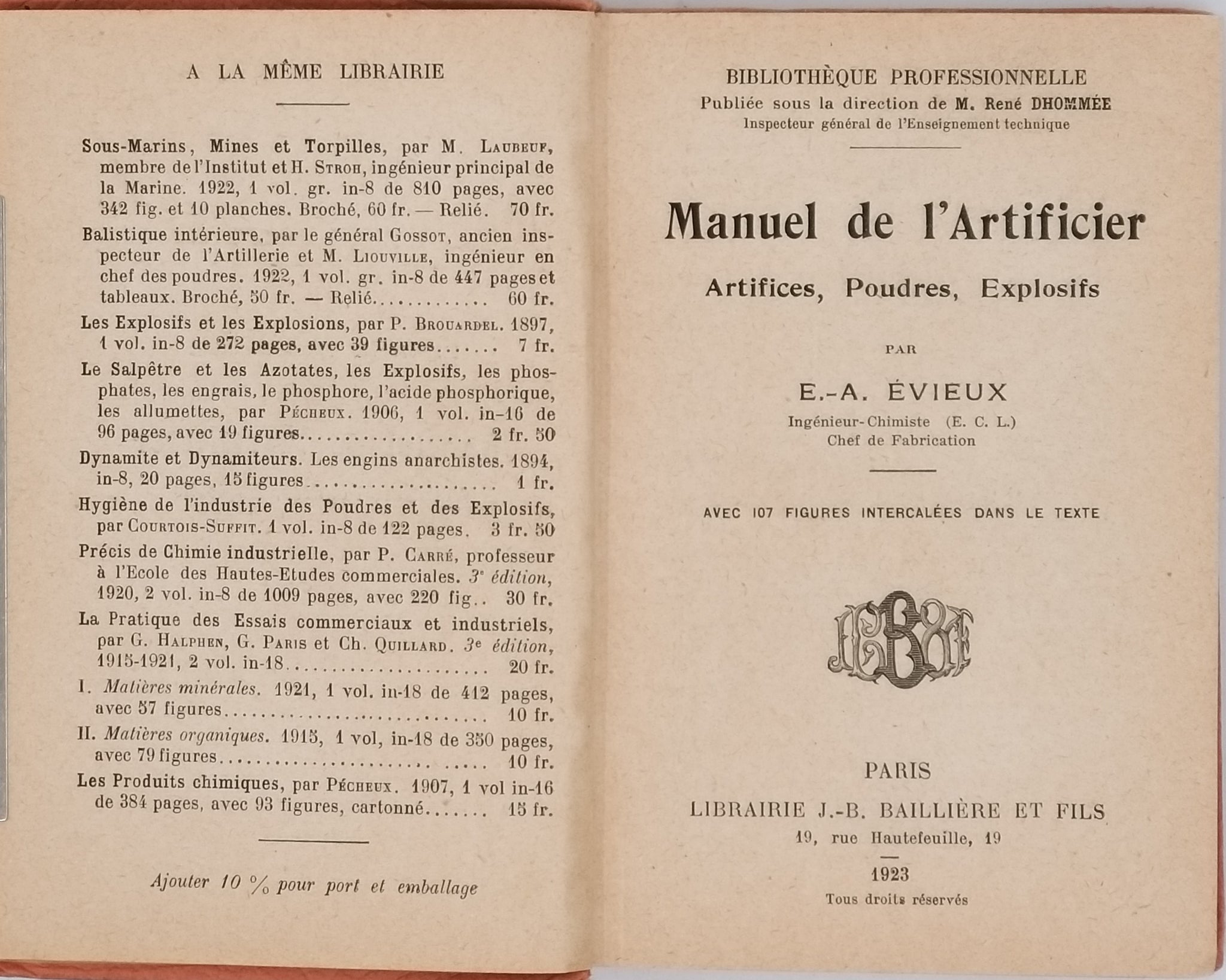 Manuel du sous-officier d'artillerie, Paris-Limoges, Henri Charles Manuel du sous-officier d'artillerie, Paris-Limoges, Henri Charles
