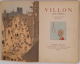 VILLON François [Illustrations de DUBOUT] "ŒUVRES DE VILLON"