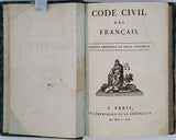 Collectif [Code Napoléon] "CODE CIVIL DES FRANÇAIS ÉDITION ORIGINALE ET SEULE OFFICIELLE"